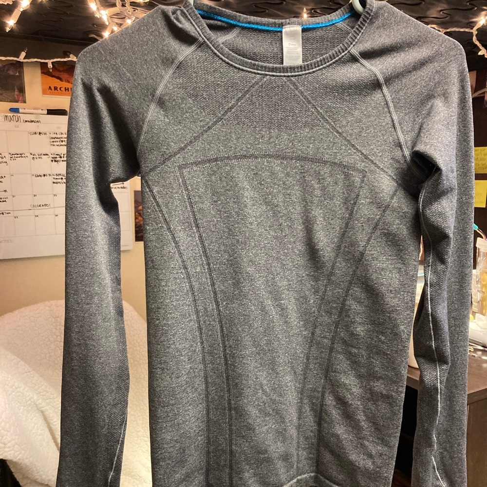 Lululemon Ivivva Tech Long Sleeve Athletic Shirt